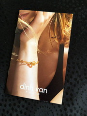 dinh van Paris A Summer Sculpted in Gold Jewelry Look Book 7 in L x 4.5 in W