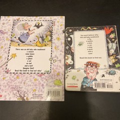 There Was An Old Lady Series Books by Lucille Colandro Lot Of 7 PBs & BB