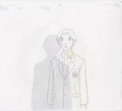 Boogiepop Never Laughs Original Animation Cel w/ Mount 10.6×9.4in