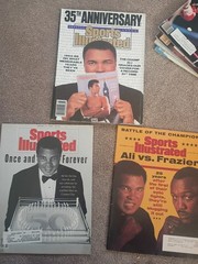 Lot of 25 Vintage BOXING Sports Illustrated Magazines Sugar Ray v Marvin Hagler