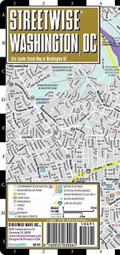 Streetwise Washington DC Map – Laminated City Center Street Map of Washin – GOOD