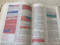 NIV Prophecy Marked Reference Study Bible 1998 Hardcover 1984