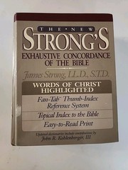 The New Strongs Exhaustive Concordance Of The Bible 1990