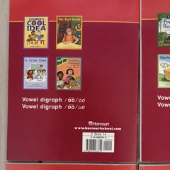 Harcourt Decodable Books Set 14 15 16 17 Early Reader Phonics Softcover Lot Read