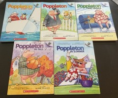 Poppleton Books by Cynthia Rylant Set of 5: An Acorn Book