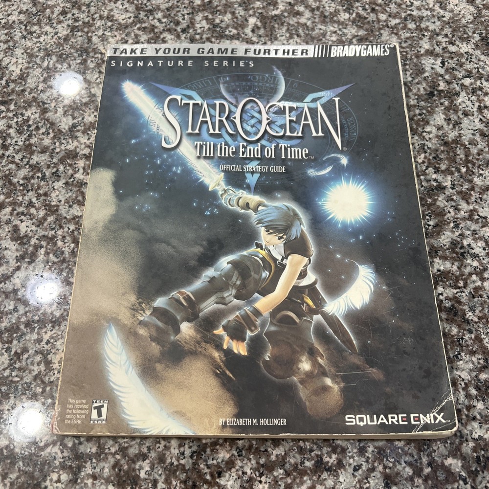 STAR OCEAN Till the End of Time Official Strategy Guide Brady Games