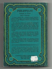 Philippians Triumph in Christ by John F. Walvrood – 1971 – Moody Press
