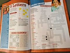 Little House On The Prairie Puzzler by TV Guide-Variety of Games With Show Theme