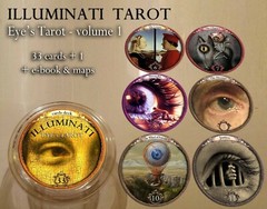 Ask Me Now a Consultation with Eyes Art Tarot Card Deck Cartomancy Tell Fortune