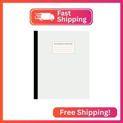 Composition Notebook: Linen White, College Ruled, 110 pages – Stylish Classic Jo