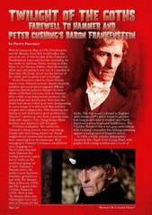 A Celebration of Peter Cushing – 296 page Softcover / Movies of peter cushing