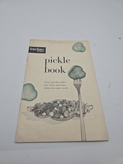 Vintage 1948 Better Homes & Gardens Pickle Book Cookbook 100 Recipes Meredith