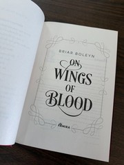 On Wings of Blood The Bond That Burns Bloodwing Academy 1 + 2 Briar Boleyn DJ HC
