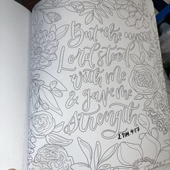 Scriptures and Florals Coloring Book – Paperback By Loveall, Allison 96 Pages