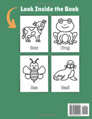 Mega Coloring Books for Kids: 100 Funny Animals BIG, LARGE, GIANT, Easy Coloring