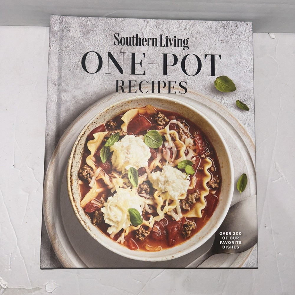 Southern Living 2025 One Pot Recipes Hardcover Book 351 Pages 8″x9.5″x1″ NEW