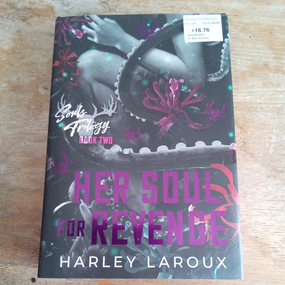 Her Soul for Revenge by Harley Laroux Limited Edition Hardcover Brand New!