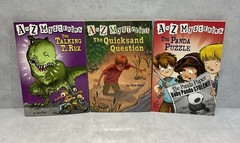 A to Z Mysteries Book Lot of 10 Ron Roy Paperback Chapter Books