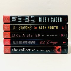 Book of the Month BOTM Hardcover Choose Your Title Fiction Thriller Bundle Lot