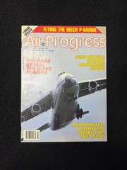 Air Progress Aviation Magazine 1985 Beech P-Baron Paris Air Show Parachutes Guid