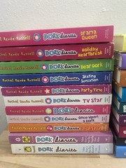 Dork Diaries Series Max Crumbly Lot of 20 Books Rachel Renee Russell PB & HC