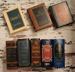 Del Prado Miniature Books Classics Library Your Choice Of Titles Leather Mini