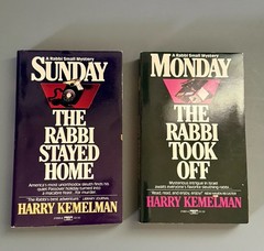 Lot 10 Harry Kemelman Rabbi Small Paperback Books Mysteries Vintage 1980s 1990s