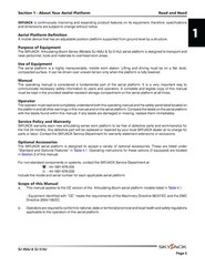 SKYJACK SJ46AJ SJ51AJ Articulating Boom Operators Manual 2018 – WIRE BOUND