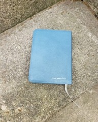 Vtg 1972 Leather 4.5″×6″ Nelson KJV Bible Words Of Christ In Red