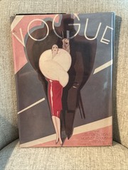 The Art of Vogue Covers 1909-1940 Hardcover Book William Packer English Fashion