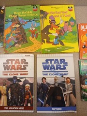 Huge Lot (46) Of Vintage 60s-90s Kids Books. Jurassic Park, Stars Wars Etc.