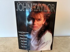 John Taylor Viva Rock Official Photo Gallery Japan Book Poster Duran Duran