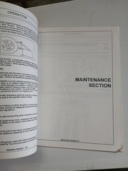 Rhino 66″- 84″ Hydraulic Box Blade Operator’s Manual Parts List Book 1993