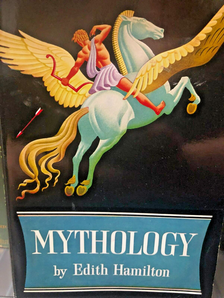 RARE 1ST TRADE EDITION! Mythology by Edith Hamilton (1942), FINE SOFTCOVER BOOK!