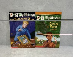 A to Z Mysteries Book Lot of 10 Ron Roy Paperback Chapter Books