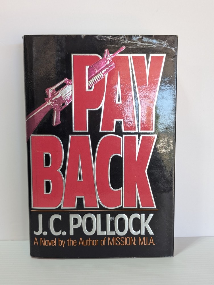 PAYBACK J C POLLOCK 1989 HARDCOVER DUST JACKET