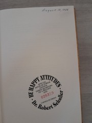 1985 Word Books The Be (Happy) Attitudes Robert Schuller Luxury Edition HC