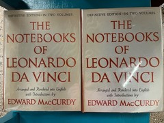 Notebooks of LEONARDO DA VINCI Definitive Edition 2 volume McCurdy 1938 slipcase