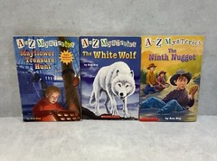 A to Z Mysteries Book Lot of 10 Ron Roy Paperback Chapter Books