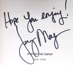 *SIGNED* JENNY MOYER Hardcover 1st edition FLASHFALL 2016 DJ 342 pages Unread