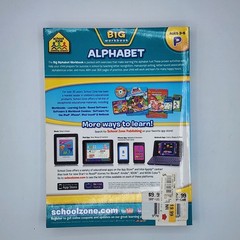 Big Alphabet Workbook Age 3-5 2008 SC (Acceptable) 1st 28 Pages Missing Bargain