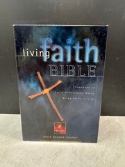 LIVING FAITH BIBLE (NLT)NEW LIVING TRANSLATION,FAITH AFFIRMATION NOTES