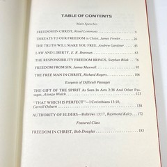 1976 ABILENE CHRISTIAN COLLEGE BIBLE LECTURES – FREEDOM IN CHRIST – LIKE NEW