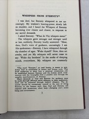 Paramahansa Yogananda Whispers from Eternity Leatherbound Hardcover 1st Version