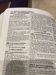 NASB Thompson Chain-Reference Bible Leathersoft Brown Red Letter 1977 Text INDEX