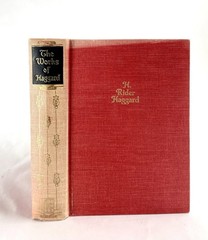 1928 Antique Book The Works of H. Rider Haggard 1 Volume Edtn By Walter J. Black