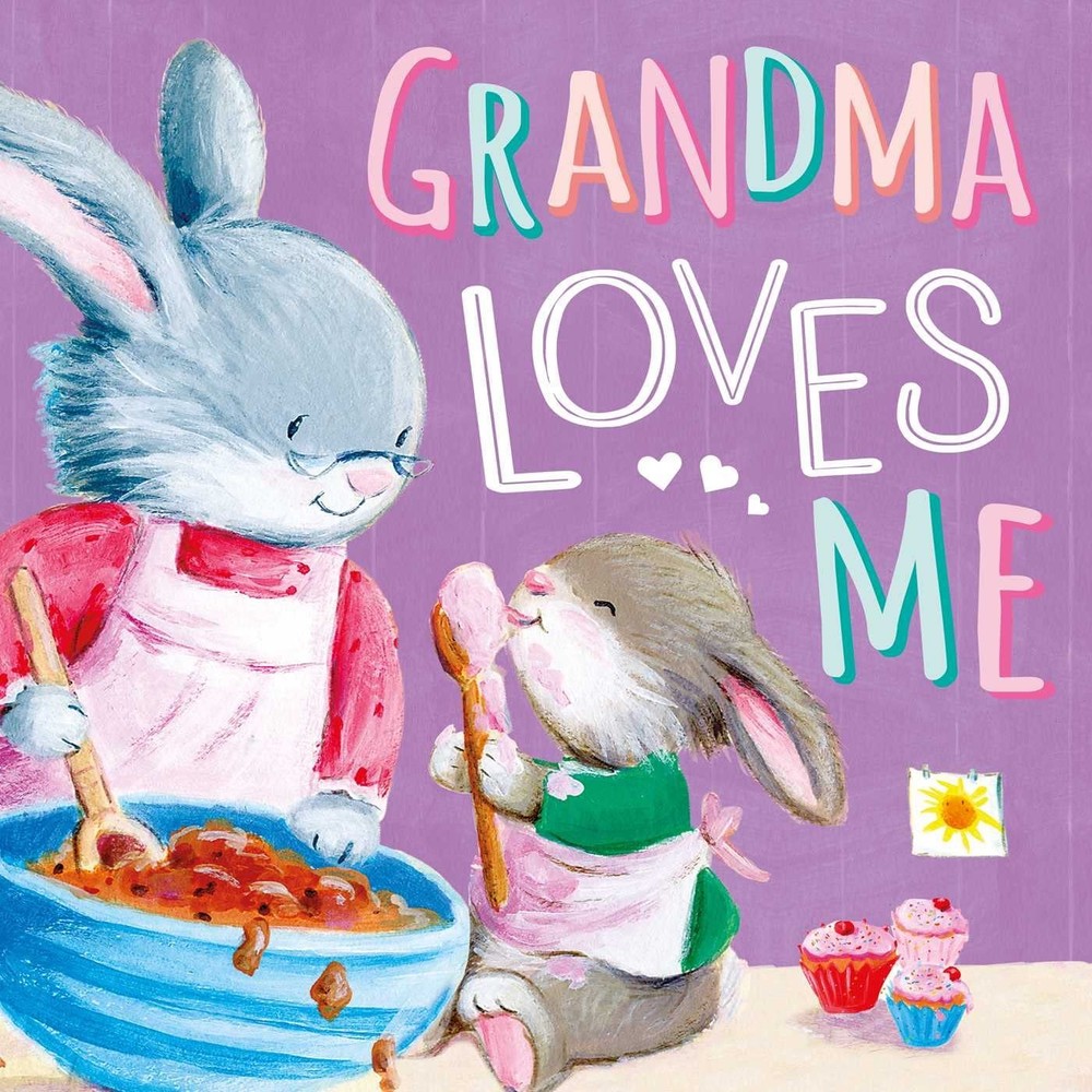 Grandma Loves Me – board book Vasylenko, Veronica|IglooBooks