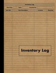 Inventory Log: Large Inventory Log Book – 120 Pages for Business and Home – P…