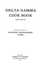 1922 Delta Gamma cook book 270 Pages