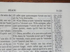French Bible, Scofield Study Bible, Segond NEG, La Sainte Bible Hardcover